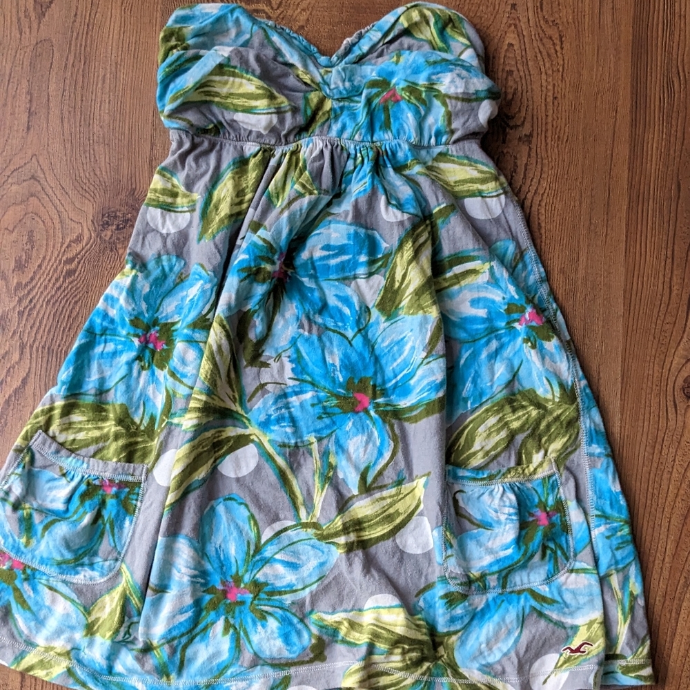 Vintage Y2K Hollister Strapless Dress